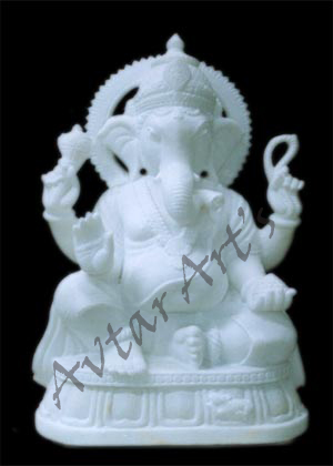 Marble Lord Ganesha Statue